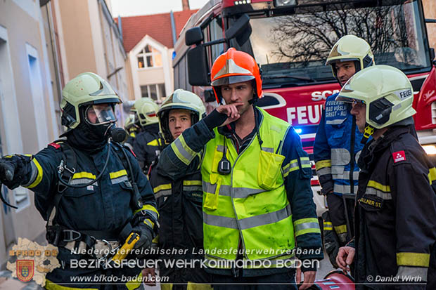 20161207 Brand in einem Gewerbentrieb im Kammgarnzentrum Bad Voeslau  Foto: © Daniel Wirth