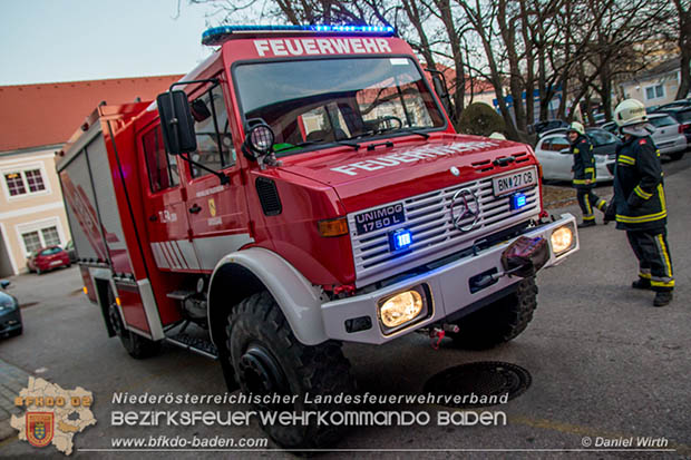 20161207 Brand in einem Gewerbentrieb im Kammgarnzentrum Bad Voeslau  Foto: © Daniel Wirth