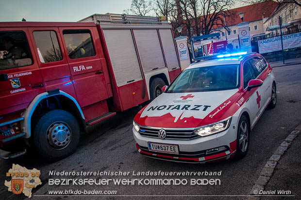 20161207 Brand in einem Gewerbentrieb im Kammgarnzentrum Bad Voeslau Foto: © Daniel Wirth