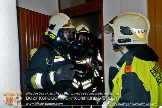 20161215 Brand in einem Reihenhaus in Siegenfeld  Foto: © FF Gaaden