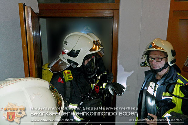 20161215 Brand in einem Reihenhaus in Siegenfeld  Foto: © FF Gaaden