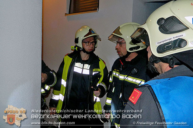 20161215 Brand in einem Reihenhaus in Siegenfeld  Foto: © FF Gaaden