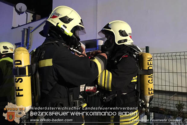 20161215 Brand in einem Reihenhaus in Siegenfeld  Foto: © FF Gaaden