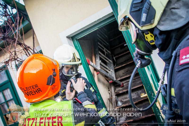 20161217 Dachstuhlbrand Bad Voeslau  Foto: © Daniel Wirth