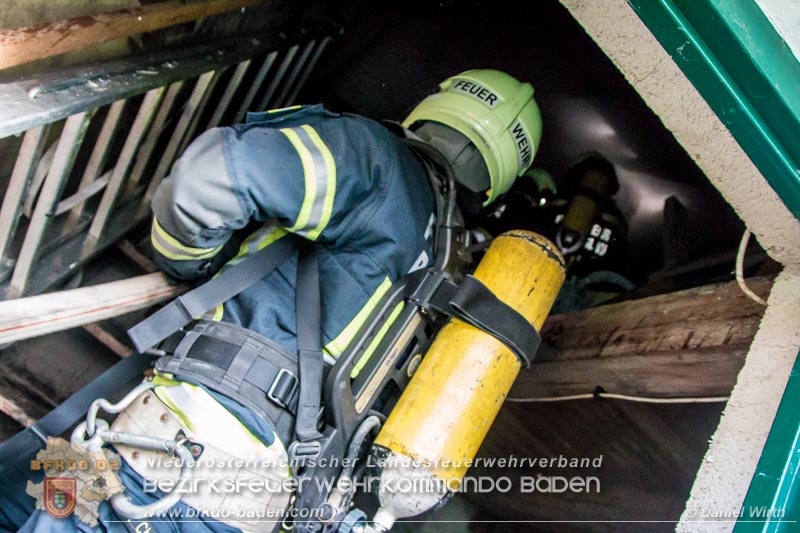 20161217 Dachstuhlbrand Bad Voeslau  Foto: © Daniel Wirth