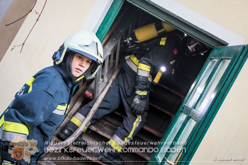 20161217 Dachstuhlbrand Bad Vöslau  Foto: © Daniel Wirth
