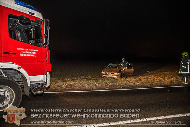 20161222 Verkehrsunfall Tribuswinkel Oberwaltersdorferstraße  Foto: © Stefan Schneider