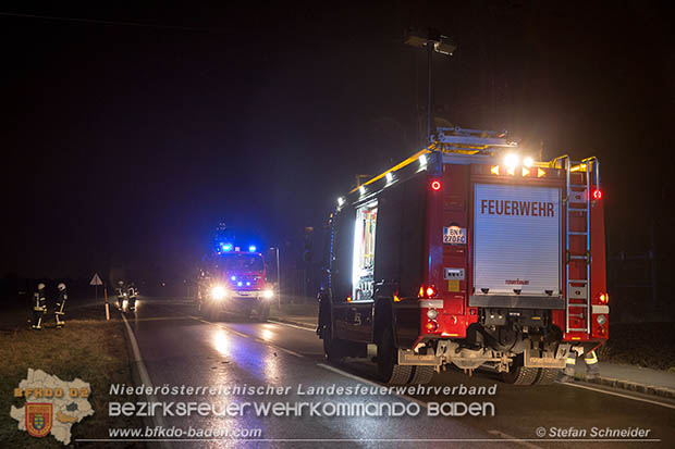 20161222 Verkehrsunfall Tribuswinkel Oberwaltersdorferstraße  Foto: © Stefan Schneider