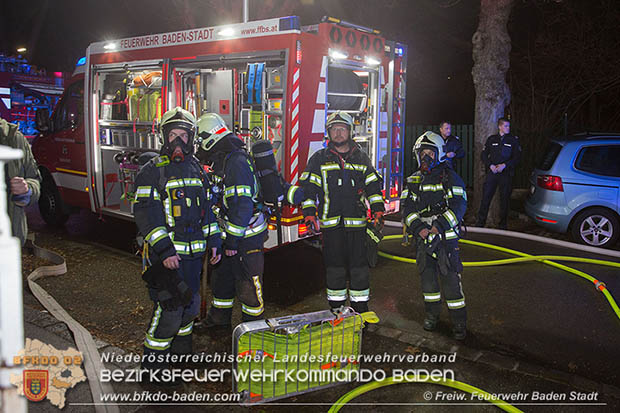 20161226 Zimmerbrand in Baden  Foto: © Stefan Schneider/FF Baden-Stadt