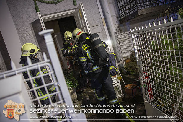 20161226 Zimmerbrand in Baden  Foto: © Stefan Schneider/FF Baden-Stadt