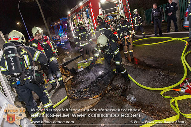 20161226 Zimmerbrand in Baden  Foto: © Stefan Schneider/FF Baden-Stadt