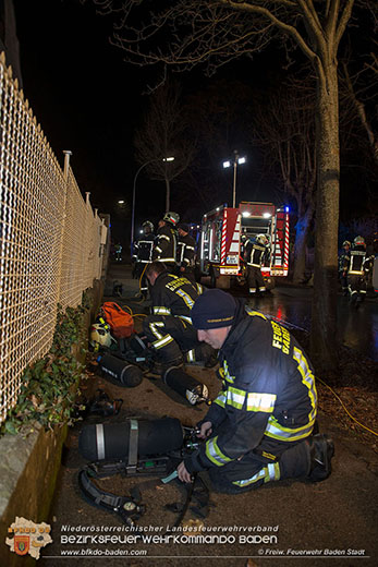 20161226 Zimmerbrand in Baden  Foto: © Stefan Schneider/FF Baden-Stadt