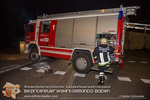 20170101 Kleinbrand in Traiskirchen  Foto: © Stefan Schneider