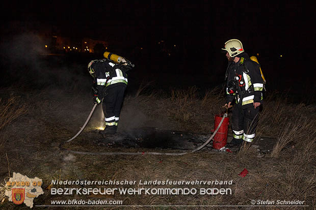 20170101 Kleinbrand in Traiskirchen  Foto: © Stefan Schneider