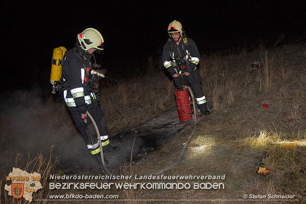 20170101 Kleinbrand in Traiskirchen  Foto: © Stefan Schneider
