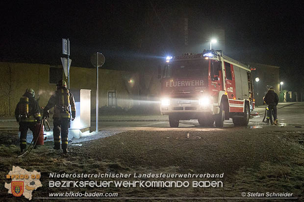 20170101 Kleinbrand in Traiskirchen  Foto: © Stefan Schneider