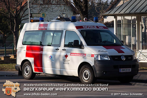 20170101 Unterstützung bei medizinischen Notfall in Leobersdorf Foto: © Stefan Schneider 20170101 Unterstützung bei medizinischen Notfall in Leobersdorf Foto: © Stefan Schneider