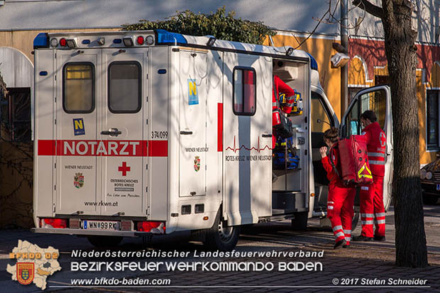 20170101 Unterstützung bei medizinischen Notfall in Leobersdorf Foto: © Stefan Schneider 20170101 Unterstützung bei medizinischen Notfall in Leobersdorf Foto: © Stefan Schneider
