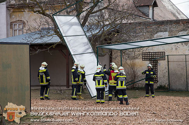 20170104 Strumtief "Axel" ueber den Bezirk Baden  Foto: Stefan Schneider