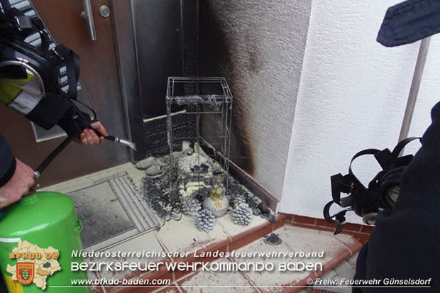 20170106 Kleinbrand in Günseldorf  Foto: © Freiwillige Feuerwehr Günselsdorf
