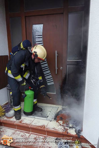20170106 Kleinbrand in Günseldorf  Foto: © Freiwillige Feuerwehr Günselsdorf