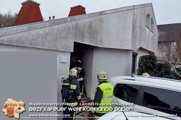 20170106 Kleinbrand in Günseldorf  Foto: © Freiwillige Feuerwehr Günselsdorf