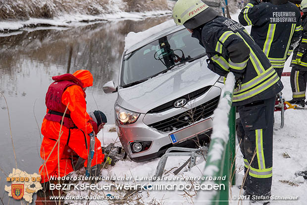 20170108 Fahrzeugbergung in Tribuswinkel neben Wr.Neustädter Kanal Foto: © Stefan Schneider 20170108 Fahrzeugbergung in Tribuswinkel neben Wr.Neustädter Kanal Foto: © Stefan Schneider