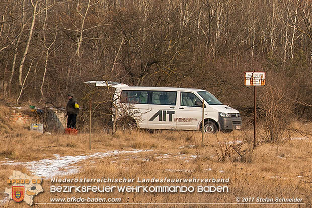 20170118 Sprengungen an einem alten Gebäude in Blumau zwecks Forschungsprojekt des AIT-AUSTRIAN INSTITUTE OF TECHNOLOGY Foto: © Stefan Schneider BFK Baden 20170118 Sprengungen an einem alten Gebäude in Blumau zwecks Forschungsprojekt des AIT-AUSTRIAN INSTITUTE OF TECHNOLOGY Foto: © Stefan Schneider BFK Baden