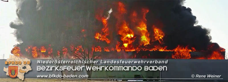 20170122 Großbrand bei Logistik Unternehmen in Wimpassing a.d.Leitha Bgld. Foto: © ASB Rene Weiner AFK Ebreichsdorf 20170122 Großbrand bei Logistik Unternehmen in Wimpassing a.d.Leitha Bgld. Foto: © ASB Rene Weiner AFK Ebreichsdorf