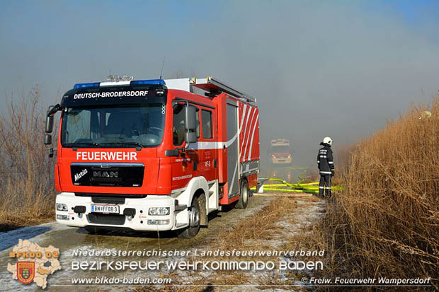 20170122 Großbrand bei Logistik Unternehmen in Wimpassing a.d.Leitha Bgld. Foto: © FF Wampersdorf / Christian Blüml 20170122 Großbrand bei Logistik Unternehmen in Wimpassing a.d.Leitha Bgld. Foto: © FF Wampersdorf / Christian Blüml