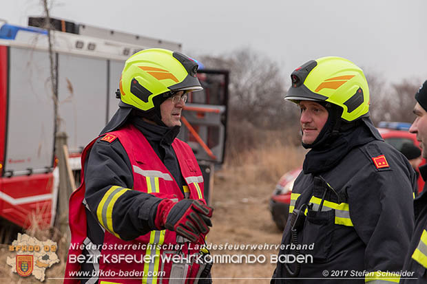 20170128 Brand eines Grünschnitthaufen in Tattendorf  Foto: © Stefan Schneider BFK Presseteam
