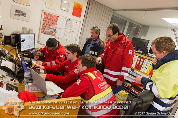 20170201 Suchaktion nach 22-jaehrigen Mann in Pottendorf Foto: Stefan Schneider BFK Baden 20170201 Suchaktion nach 22-jaehrigen Mann in Pottendorf Foto: Stefan Schneider BFK Baden