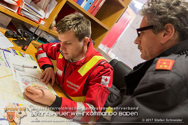 20170201 Suchaktion nach 22-jaehrigen Mann in Pottendorf Foto: Stefan Schneider BFK Baden 20170201 Suchaktion nach 22-jaehrigen Mann in Pottendorf Foto: Stefan Schneider BFK Baden