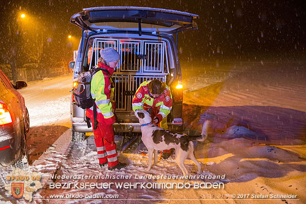20170201 Suchaktion nach 22-jaehrigen Mann in Pottendorf Foto: Stefan Schneider BFK Baden 20170201 Suchaktion nach 22-jaehrigen Mann in Pottendorf Foto: Stefan Schneider BFK Baden