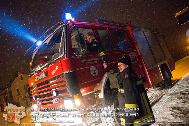 20170201 Suchaktion nach 22-jaehrigen Mann in Pottendorf Foto: Stefan Schneider BFK Baden 20170201 Suchaktion nach 22-jaehrigen Mann in Pottendorf Foto: Stefan Schneider BFK Baden