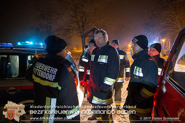 20170201 Suchaktion nach 22-jaehrigen Mann in Pottendorf Foto: Stefan Schneider BFK Baden 20170201 Suchaktion nach 22-jaehrigen Mann in Pottendorf Foto: Stefan Schneider BFK Baden