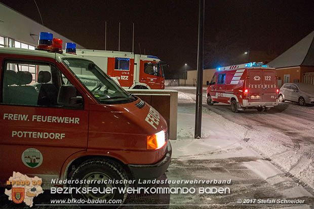 20170201 Suchaktion nach 22-jaehrigen Mann in Pottendorf Foto: Stefan Schneider BFK Baden 20170201 Suchaktion nach 22-jaehrigen Mann in Pottendorf Foto: Stefan Schneider BFK Baden