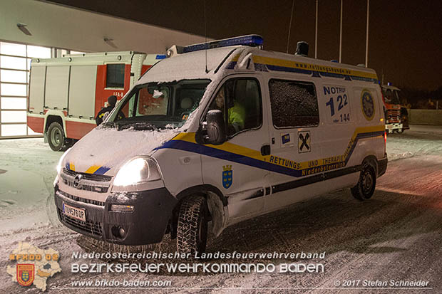 20170201 Suchaktion nach 22-jaehrigen Mann in Pottendorf Foto: Stefan Schneider BFK Baden 20170201 Suchaktion nach 22-jaehrigen Mann in Pottendorf Foto: Stefan Schneider BFK Baden