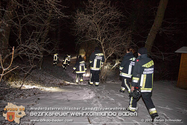 20170201 Suchaktion nach 22-jaehrigen Mann in Pottendorf Foto: Stefan Schneider BFK Baden 20170201 Suchaktion nach 22-jaehrigen Mann in Pottendorf Foto: Stefan Schneider BFK Baden