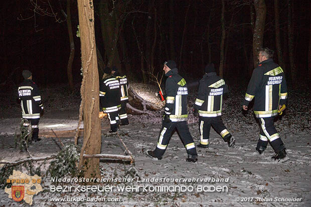 20170201 Suchaktion nach 22-jaehrigen Mann in Pottendorf Foto: Stefan Schneider BFK Baden 20170201 Suchaktion nach 22-jaehrigen Mann in Pottendorf Foto: Stefan Schneider BFK Baden
