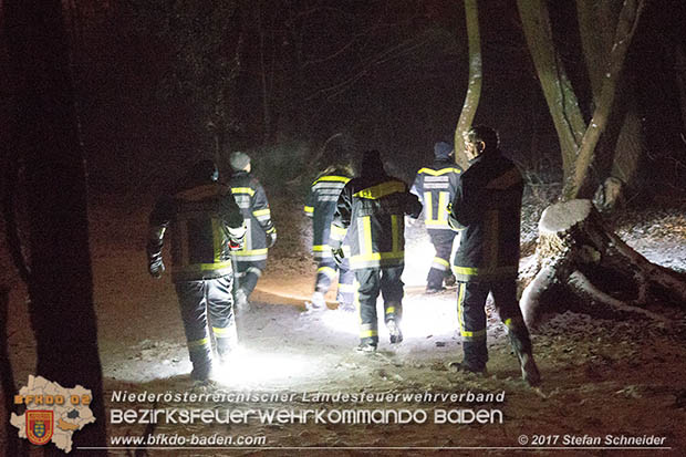 20170201 Suchaktion nach 22-jaehrigen Mann in Pottendorf Foto: Stefan Schneider BFK Baden 20170201 Suchaktion nach 22-jaehrigen Mann in Pottendorf Foto: Stefan Schneider BFK Baden