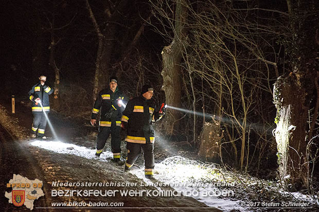 20170201 Suchaktion nach 22-jaehrigen Mann in Pottendorf Foto: Stefan Schneider BFK Baden 20170201 Suchaktion nach 22-jaehrigen Mann in Pottendorf Foto: Stefan Schneider BFK Baden