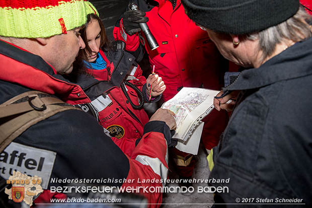 20170201 Suchaktion nach 22-jaehrigen Mann in Pottendorf Foto: Stefan Schneider BFK Baden 20170201 Suchaktion nach 22-jaehrigen Mann in Pottendorf Foto: Stefan Schneider BFK Baden