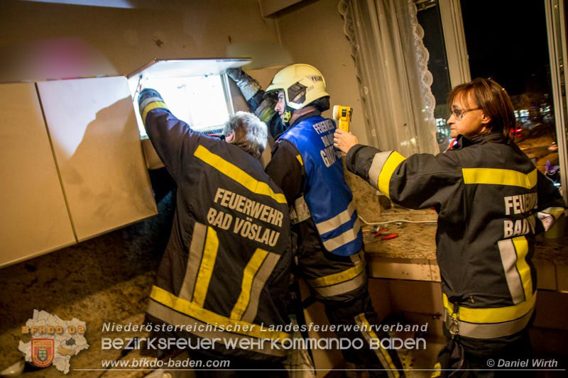 20170206 Kuechenbrand Voeslau Foto: Daniel Wirth