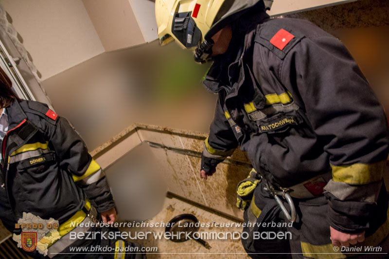 20170206 Kuechenbrand Voeslau Foto: Daniel Wirth