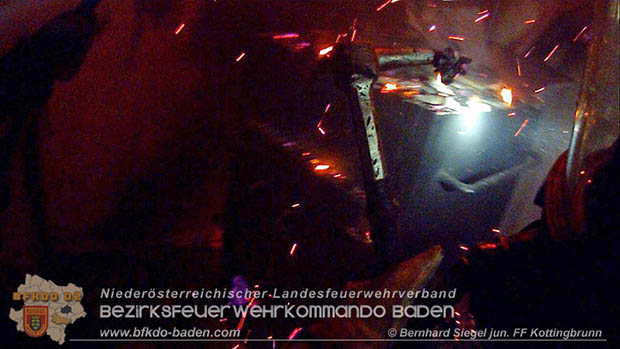 20170206 Brandeinsatz in Kottingbrunn  Foto:© Bernhard Siegel jun. FF Kottingbrunn