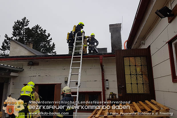 20170206 Brandeinsatz in Kottingbrunn  Foto:© Wolfgang Zöchling-Schlemmer u. Lukas Plank FF Schönau a.d.Triesting