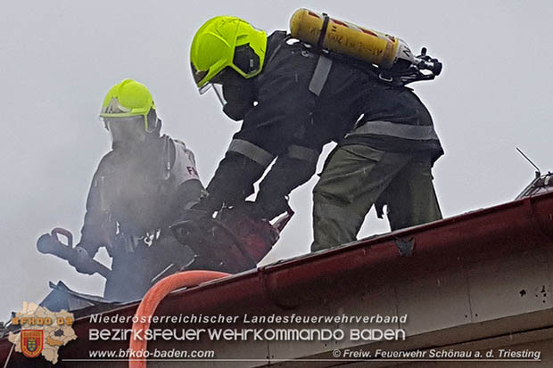 20170206 Brandeinsatz in Kottingbrunn  Foto:© Wolfgang Zöchling-Schlemmer u. Lukas Plank FF Schönau a.d.Triesting