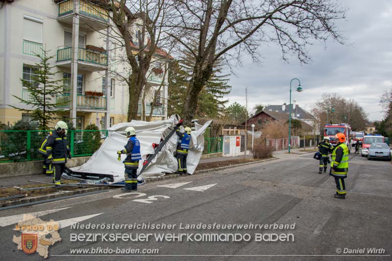 20170217 LKW Unfall in Bad Voeslau  Foto: © Daniel Wirth