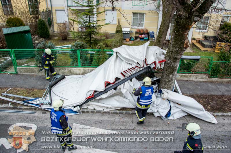 20170217 LKW Unfall in Bad Voeslau  Foto: © Daniel Wirth